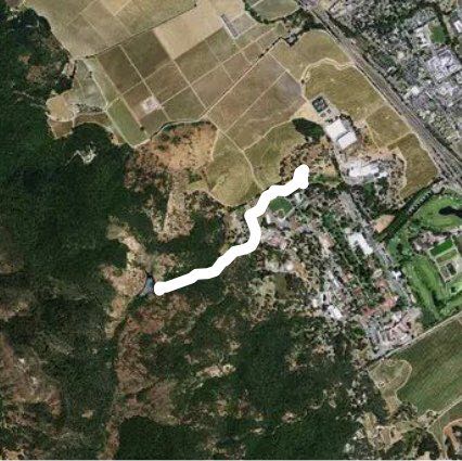 Vets walk starts at seven J with a slight up grade