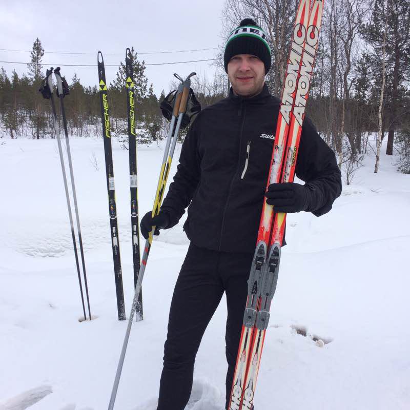 Marathon walking route map in Murmansk