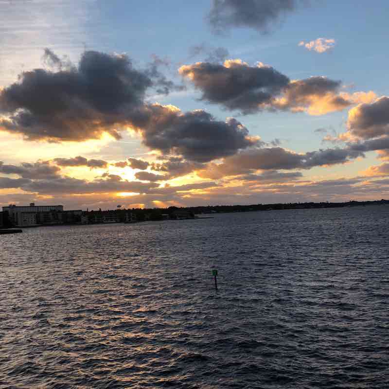 Riverwalk and bridge Bradenton FL 