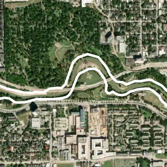 Buffalo Bayou the beginning
