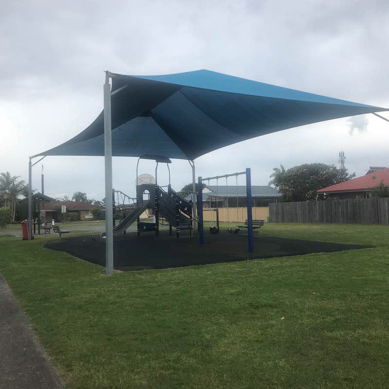 Westland  walking route map in West Ballina