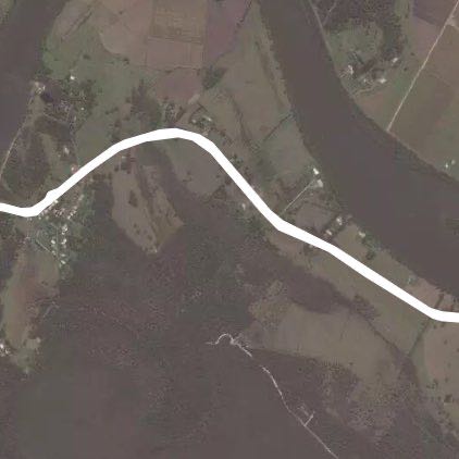 Rileys walking route map in Broadwater