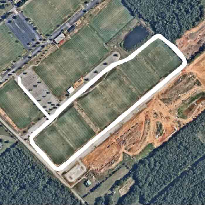 Ceases walking route map in Greer