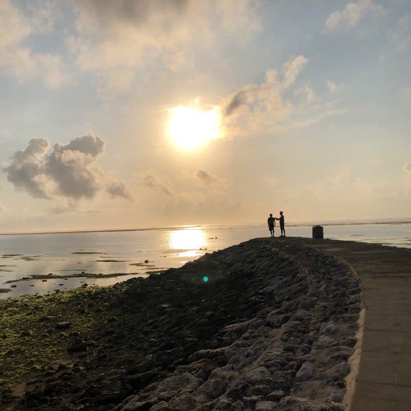 Mulia Bali walking route map in Kuta Selatan