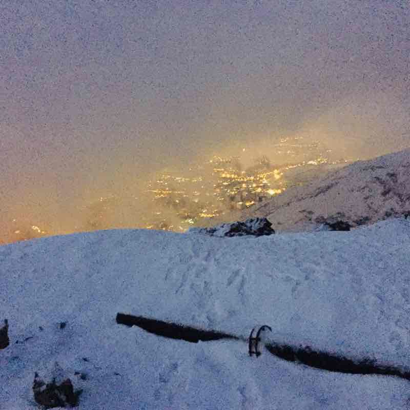 Hiking in Tochal mountains 