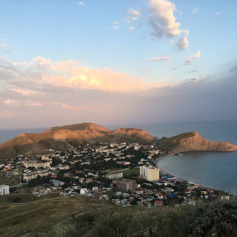 Ordzhonikidze - Jan Kutaran walking route map in Ordzhonikidze