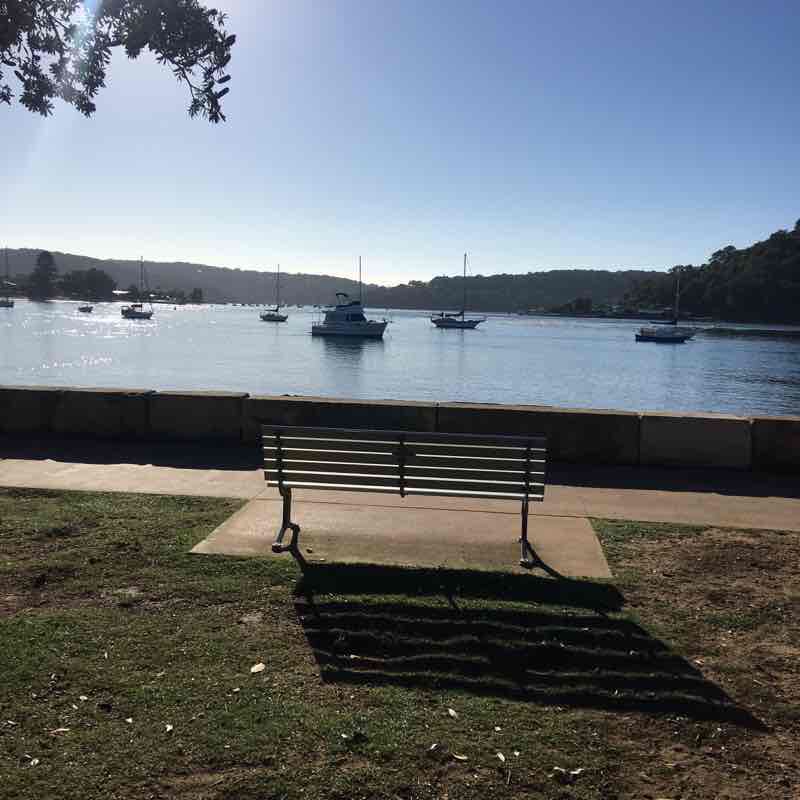 Ettalong beach walking route map in Ettalong Beach