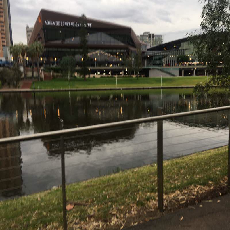 Adelaide walking route map in North Adelaide