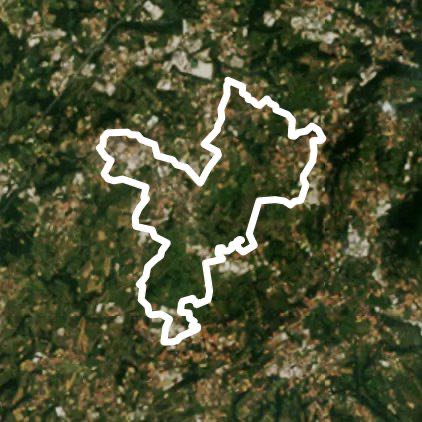 Besana long walking route map in Cremella