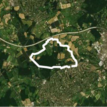 Surrey Scenic Views walking route map in Fetcham
