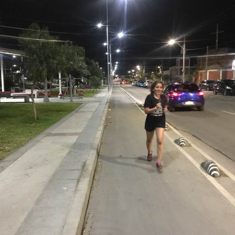 The towers 💪🏻😄✌🏼 walking route map in Arica