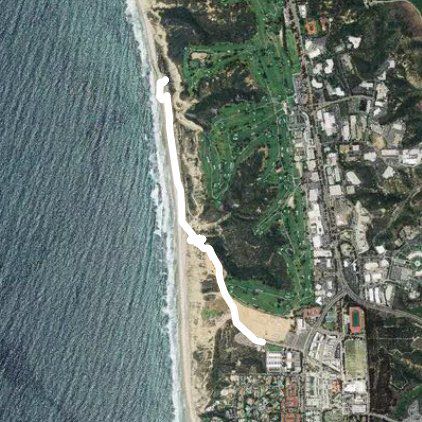 Blacks Beach: Rocks to Top