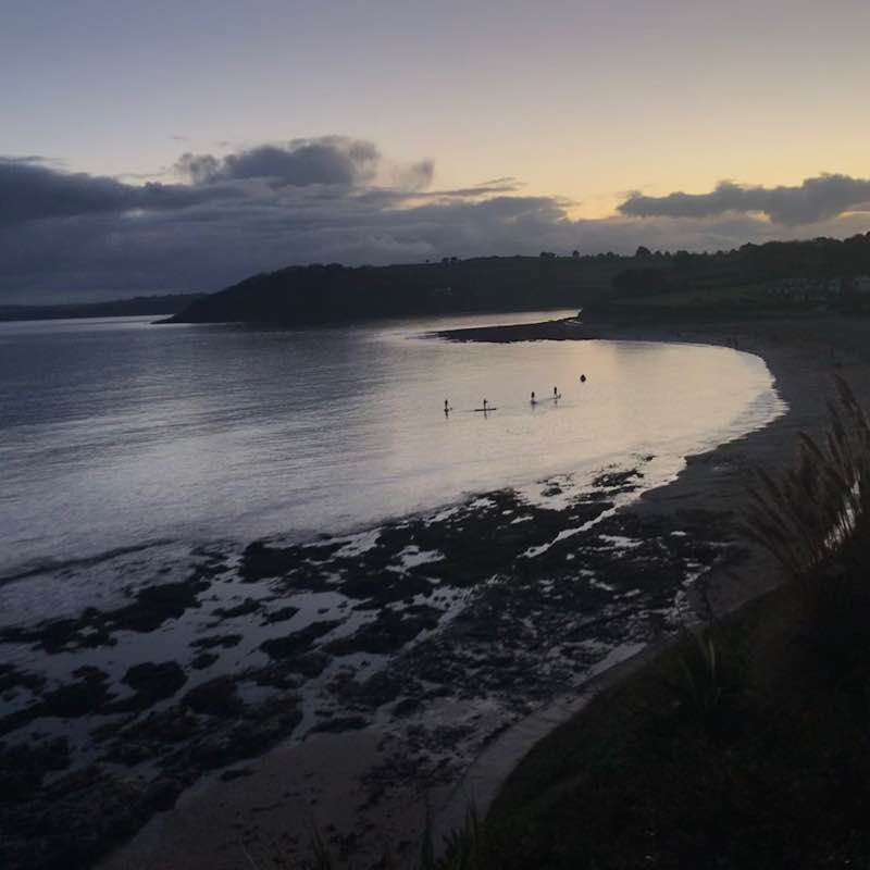 The point, gylly, swanpool beach
