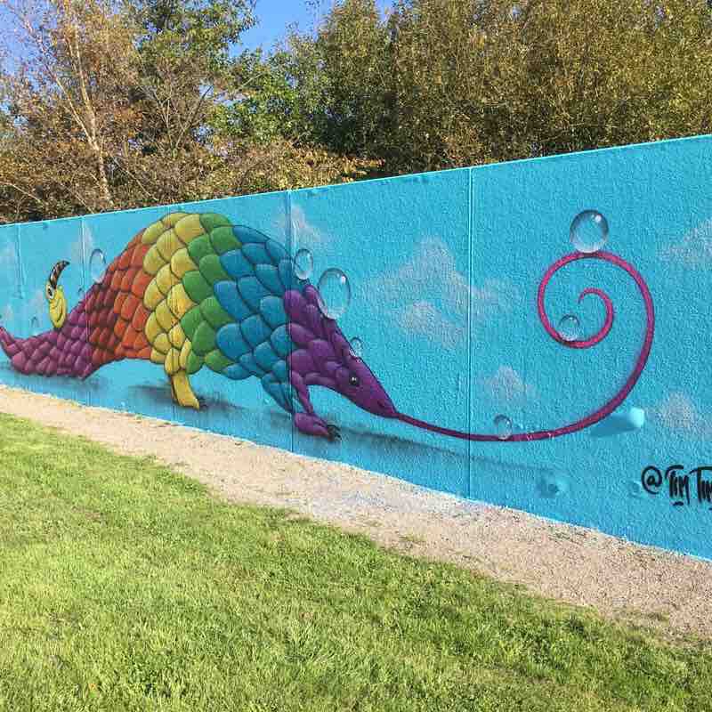 Swan neck-Lerberget Höganäs walking route map in Höganäs