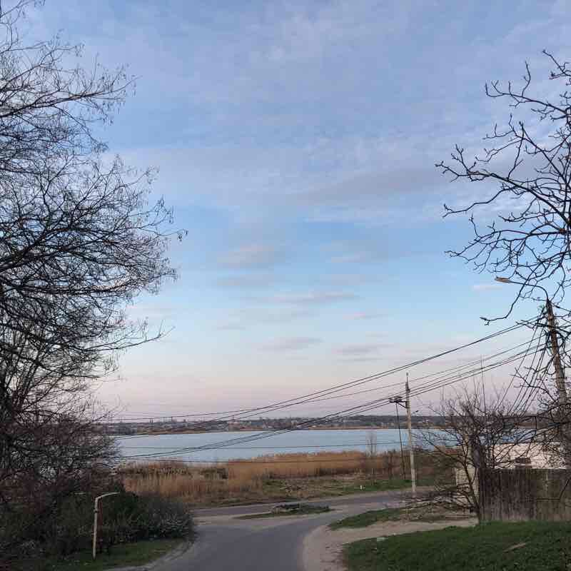 Work home walking route map in Mykolaiv