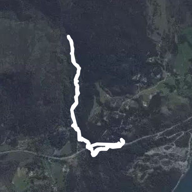 Mini Chrichton walk walking route map in Mount Creighton