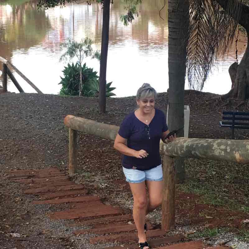 Igapo walking route map in Londrina