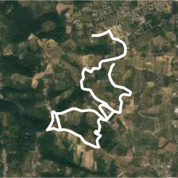 Walk in the Stradella, province of Pavia, Italy walking route map in Stradella