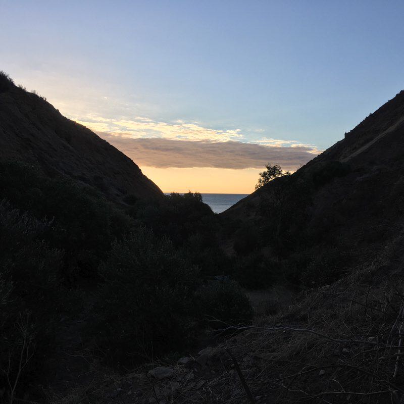 Cactus canyon  walking route map in Sellicks Beach