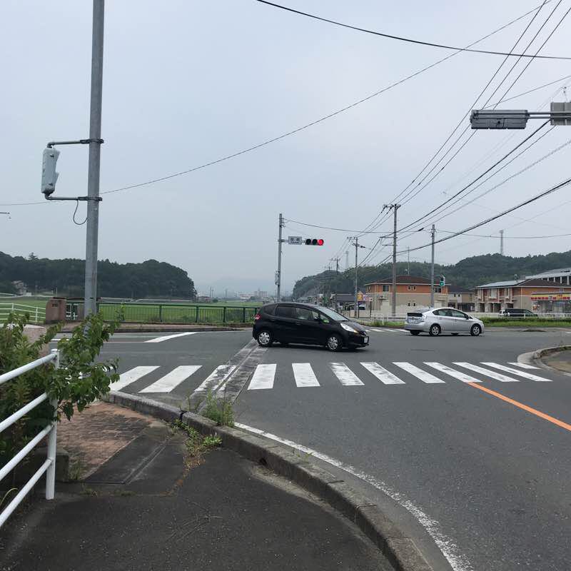 Munakata Course 1 walking route map in Munakata