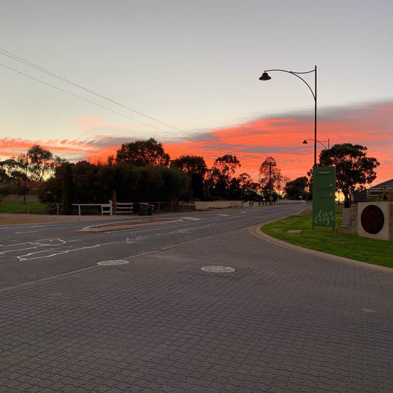 Gawler East stroll walking route map in Kalbeeba