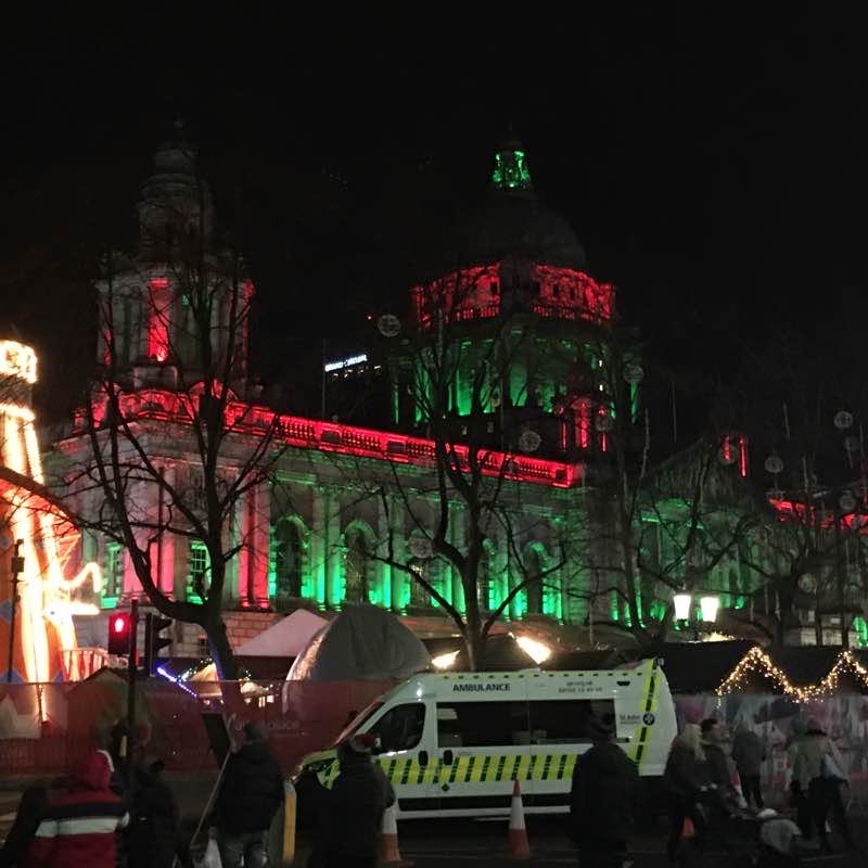Christmas market Belfast