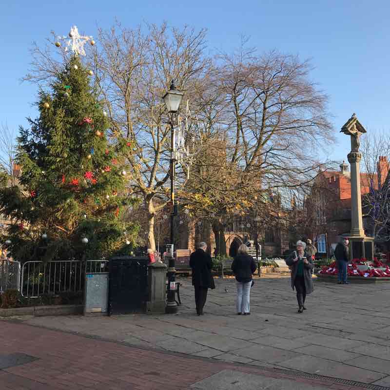 Nantwich ( Rease Heath, Shropshire Union) walking route map in Willaston