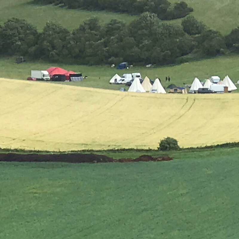 Telscoombe walk walking route map in Peacehaven