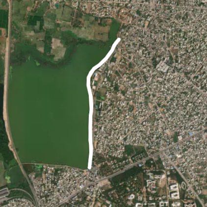 Waddepalli Tank bund, near NIT Warangal