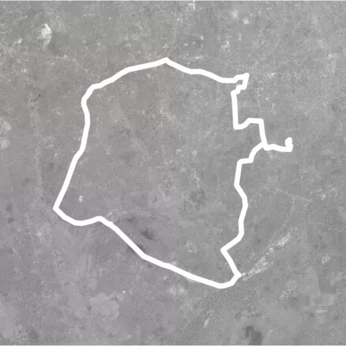 Kyungu Kirowooza Challenge walking route map in Mukono