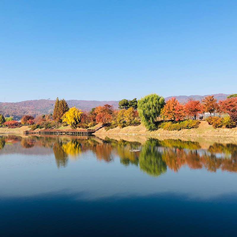 Zhangjiajie walking route map in Guri-si