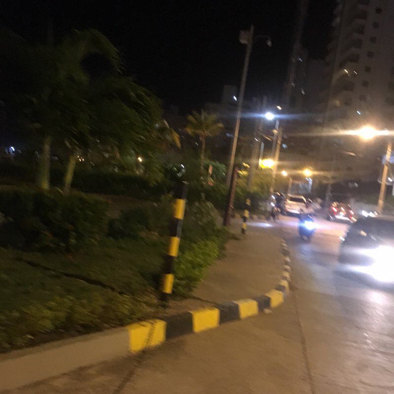 Manga bay walking route map in Cartagena de Indias