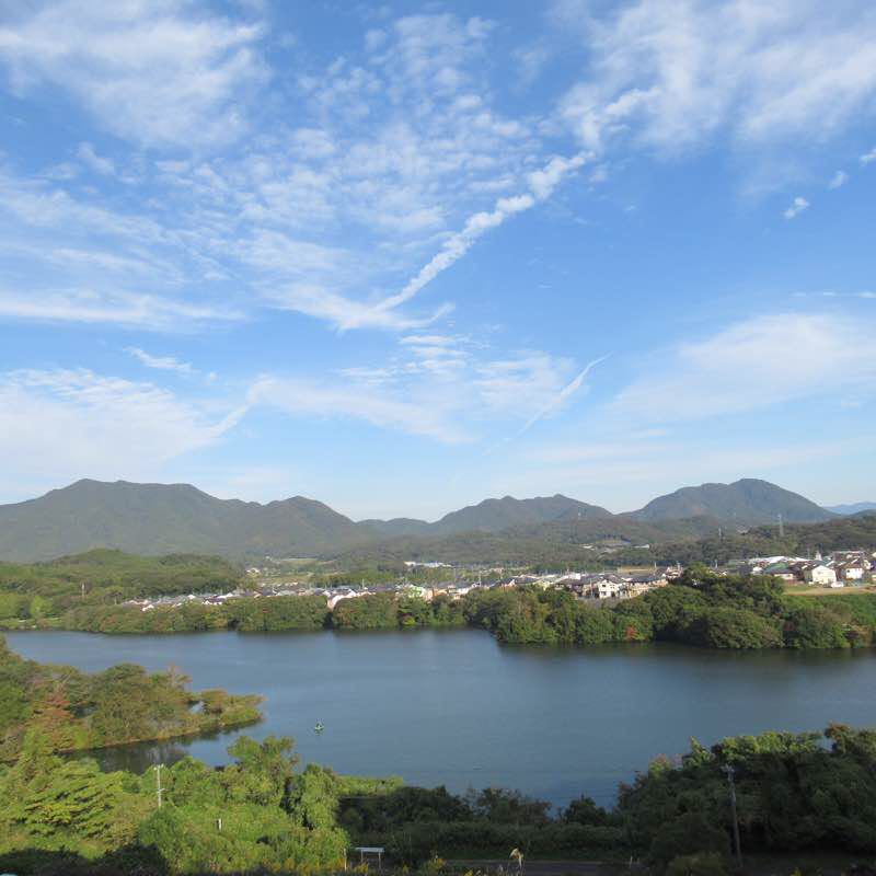 Genkai Mausoleum Course 7.6㎞ walking route map in Munakata
