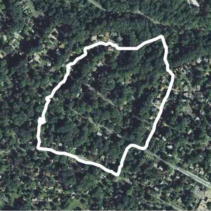 Sligo creek Walk Trail Silver Spring, Maryland, USA Pacer