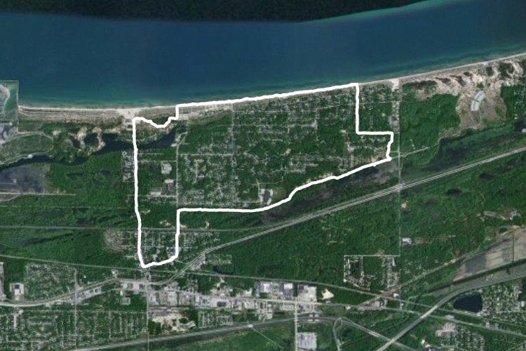 Big Circuit around Miller Beach Community