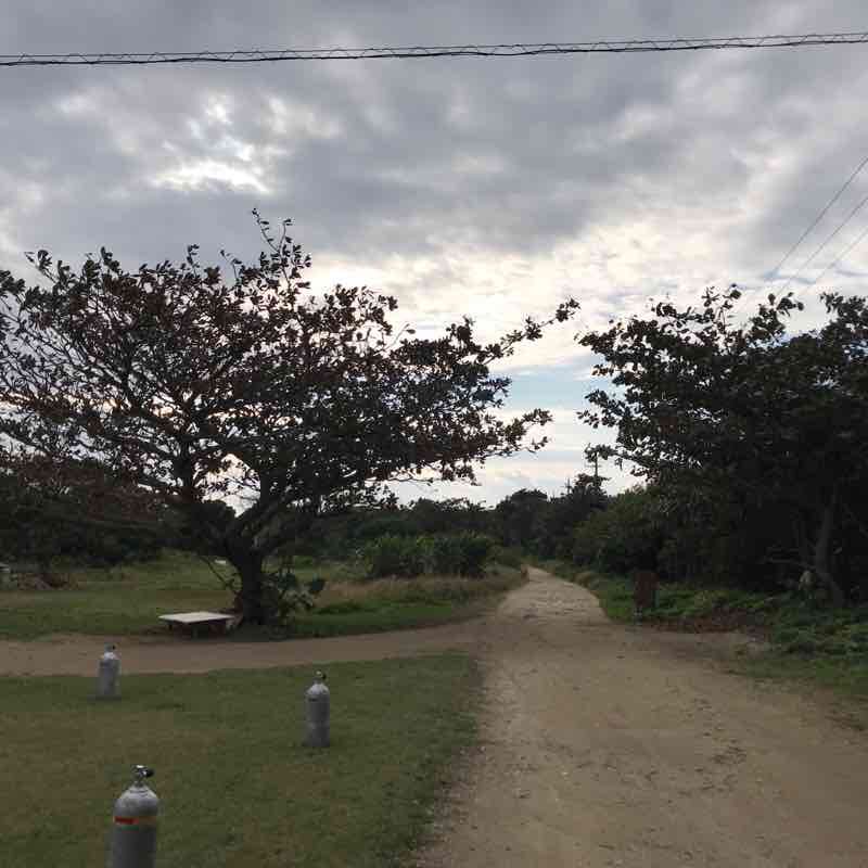 Kuroshima Long Course walking route map in Taketomi