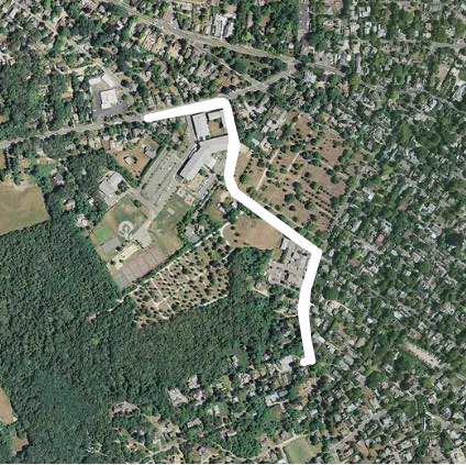 Edgartown walking route map in Edgartown