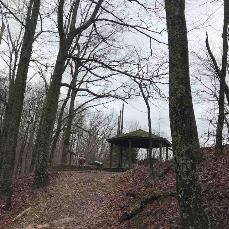 Tri State Peak walking route map in Harrogate