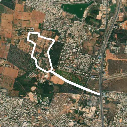 GKVK Walk Trail Yelahanka, Bangalore, India Pacer