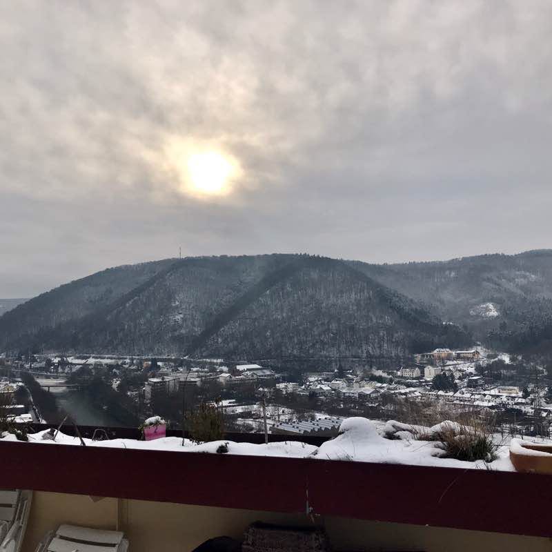 From oberau to nievern station walking route map in Nievern