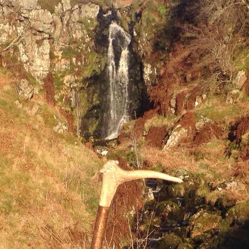 Knowhead farm walk walking route map in Lennoxtown