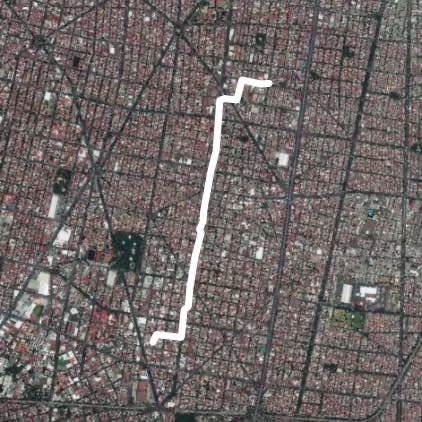 Eje Central Eje 8 a 5 Sur