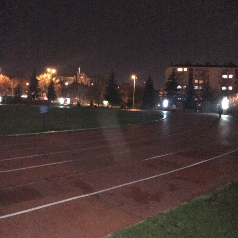 Gençlik hizmetleri koşu parkı