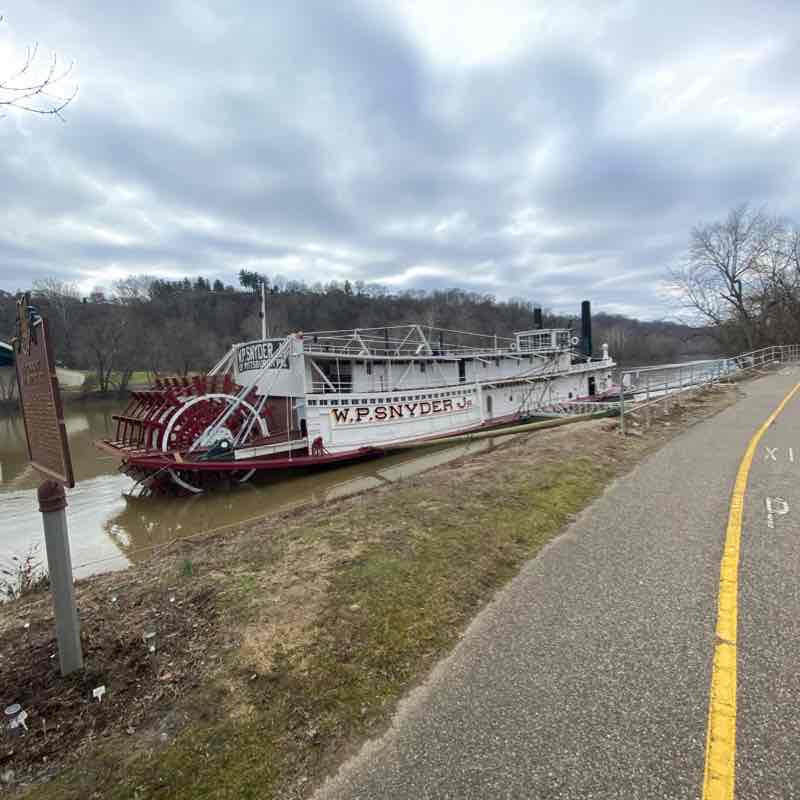 Muskingum River Trail Marietta Ohio