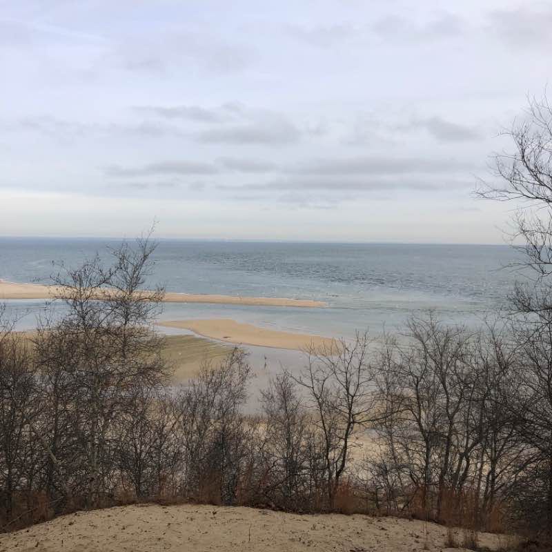 Sunke meadow state park walking route map in Saint James