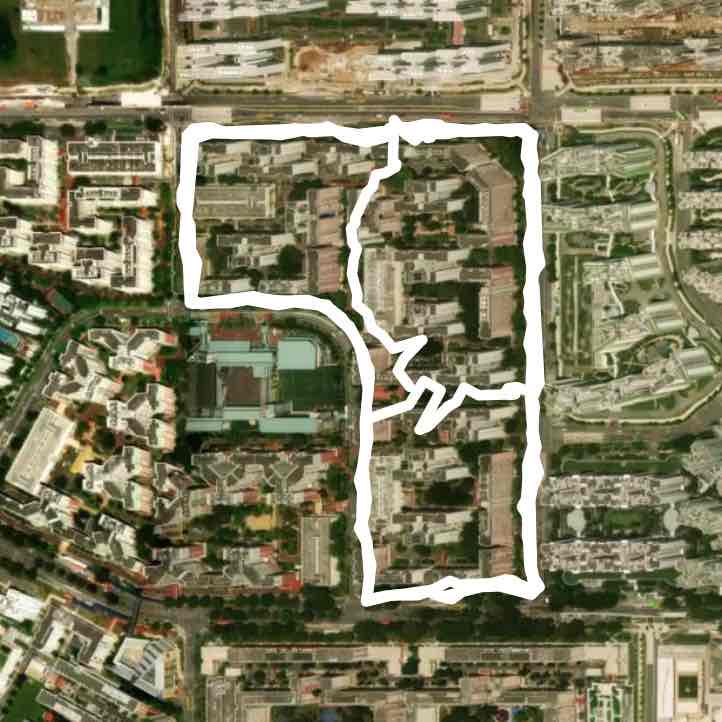 Tampines estate route