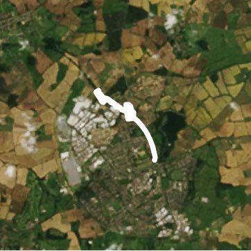 A more roundabout route