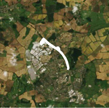 Taking in a lake view