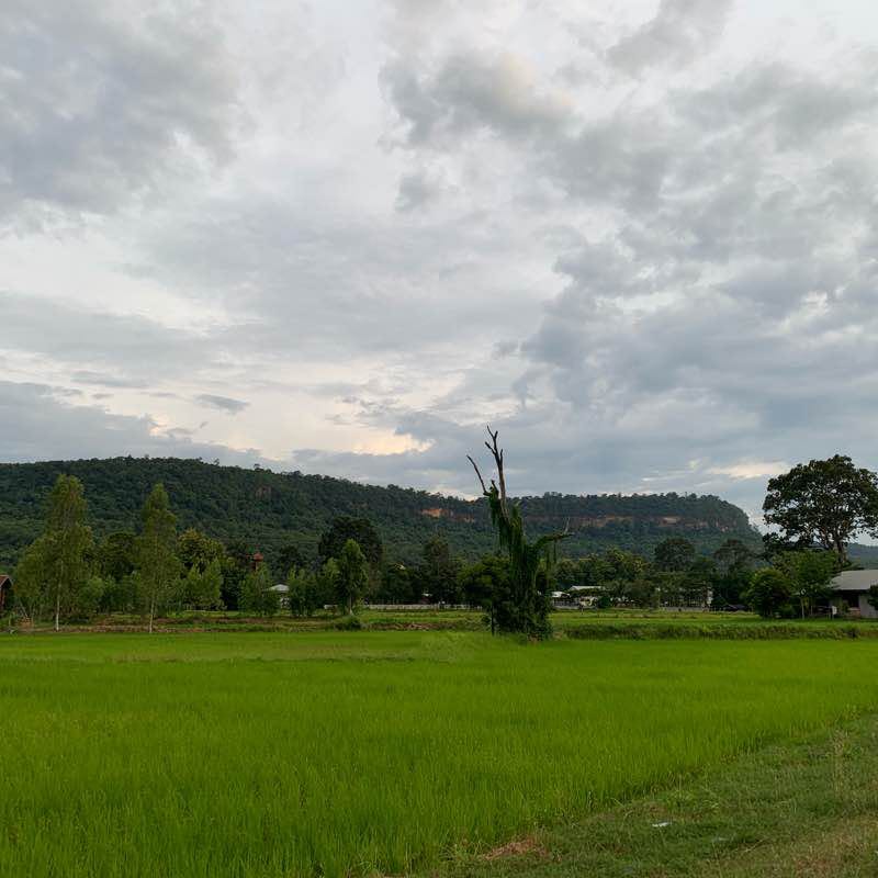 Nong Sung walking route map in Mukdahan