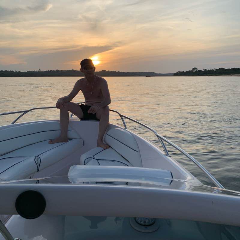 Orla do Rio Tocantins em Marabá.